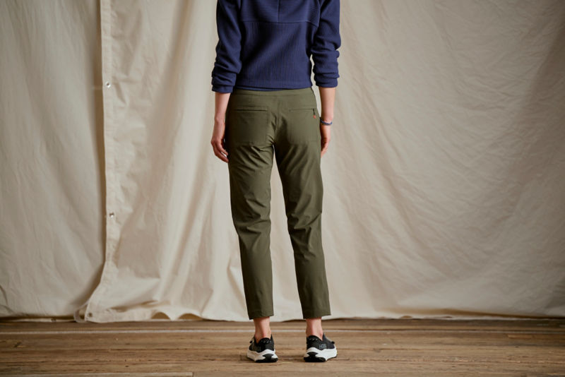 Wonder Ripstop Ankle Pants - TARRAGON image number 4