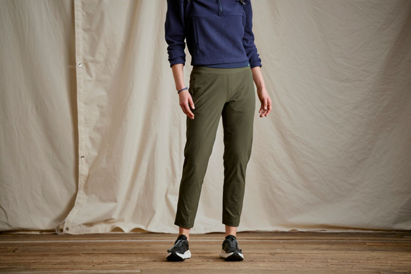 Wonder Ripstop Ankle Pants - TARRAGON