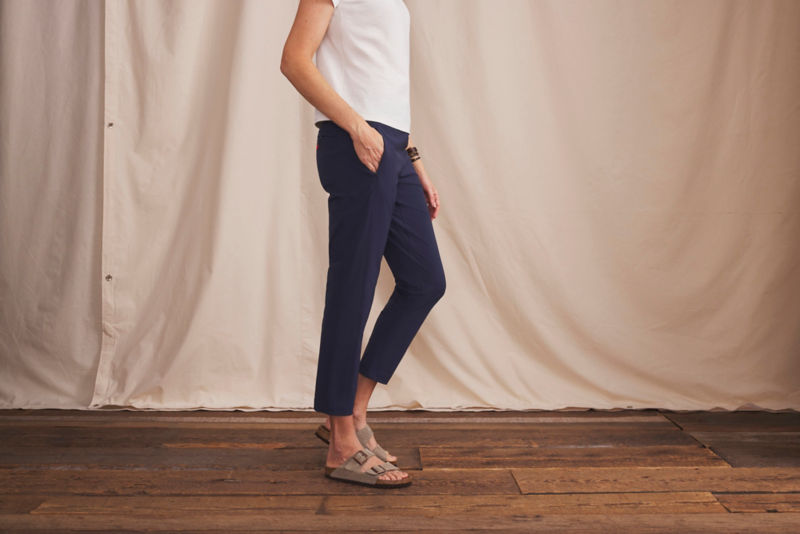 Wonder Ripstop Ankle Pants - TRUE NAVY image number 3