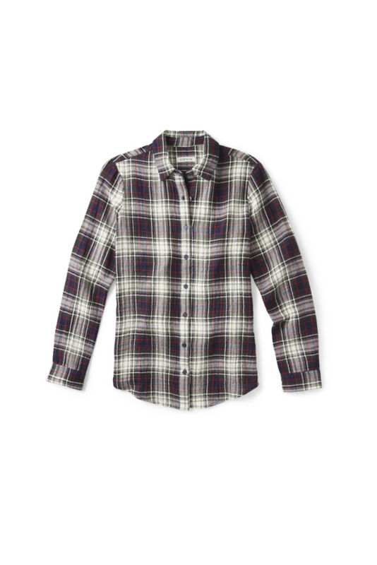 Every Season Gauze Shirt - IVY/NAVY PLAID image number 5