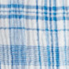 Every Season Gauze Shirt - SNOW/BLUE JAY PLAID