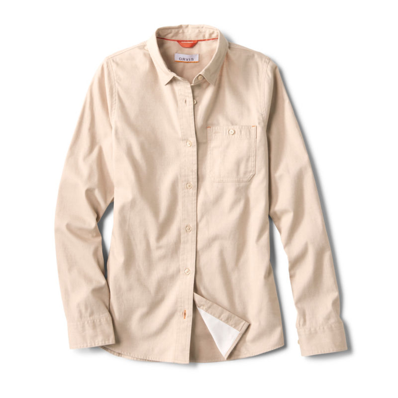 Flat Creek Flannel Work Shirt - DESERT KHAKI