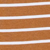 Perfect Three-Quarter-Sleeved Tee - DARK VICUNA STRIPE