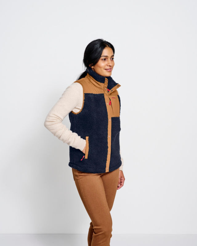 Mad River Snap Vest - LIGHT GRAY HEATHER image number 2