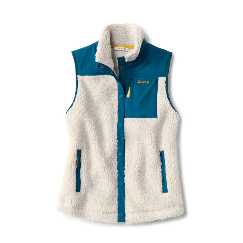 Mad River Snap Vest - LIGHT GRAY HEATHER