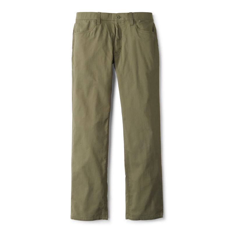 Out-Of-Office 5-Pocket Pants - TARRAGON image number 4