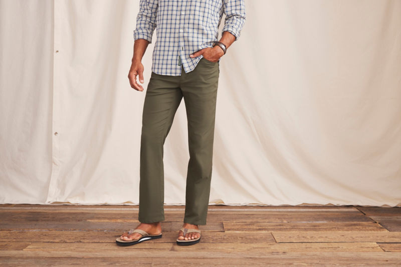 Out-Of-Office 5-Pocket Pants - KHAKI image number 3