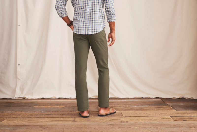 Out-Of-Office 5-Pocket Pants - KHAKI image number 6