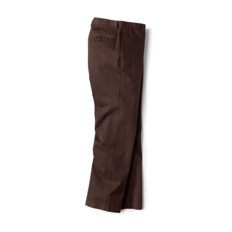 Ultimate Khakis Plain Front Pants - BARK image number 1