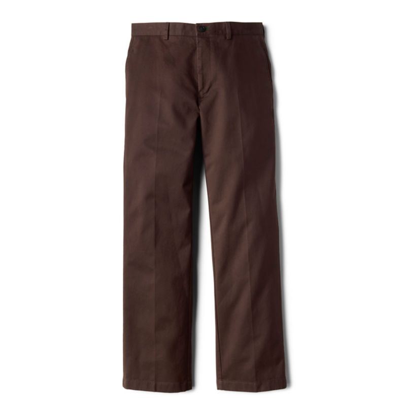 Ultimate Khakis Plain Front Pants - BARK image number 0