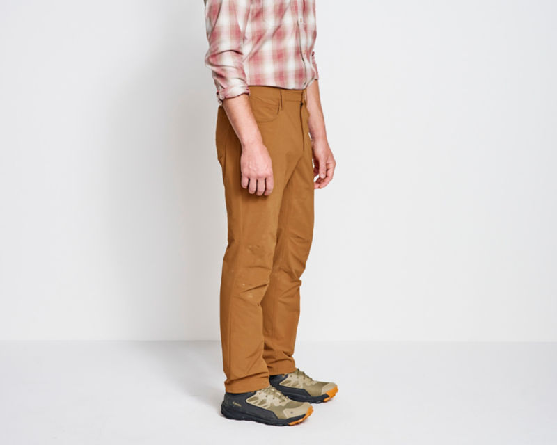 Jackson Quick-Dry 5-Pocket Pants - DARK VICUNA image number 2