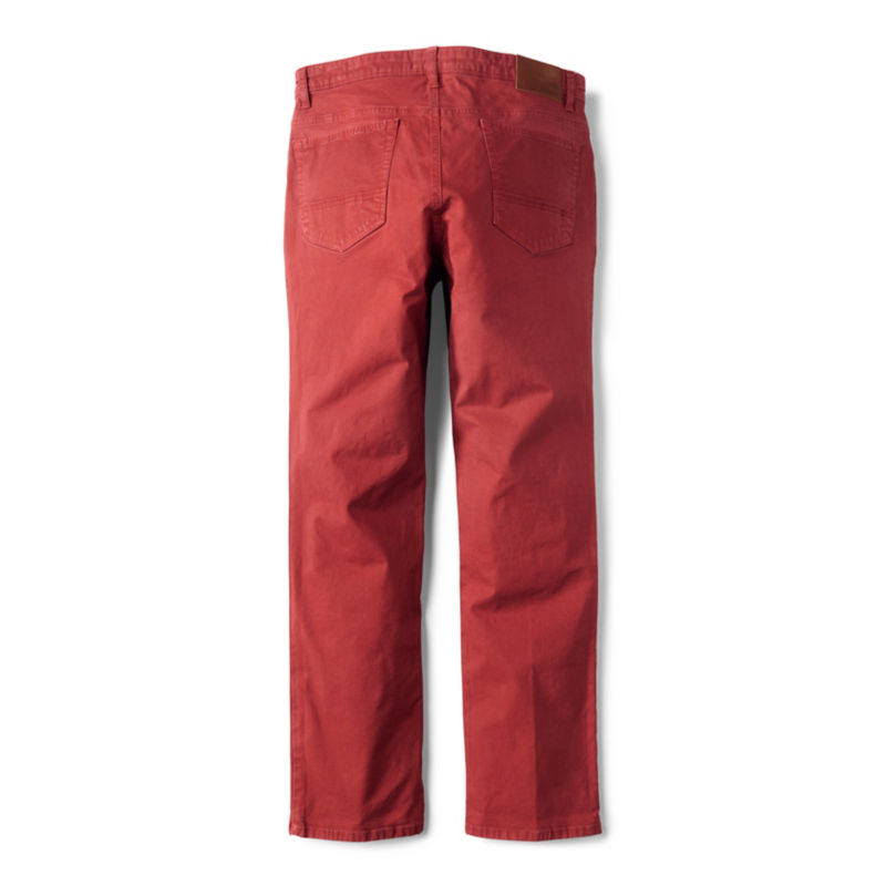 5-Pocket Stretch Twill Pants - RUSSET image number 2