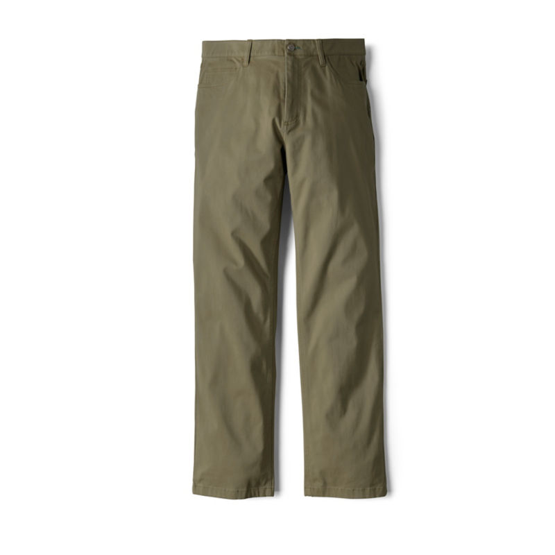 Stretch Tech Moleskin 5-Pocket Pants - TARRAGON