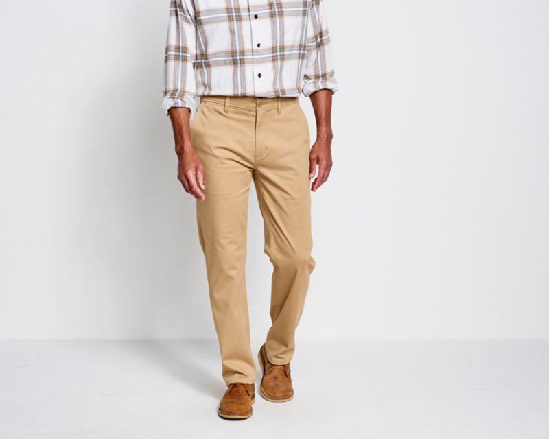 Tech Moleskin Chinos - KHAKI