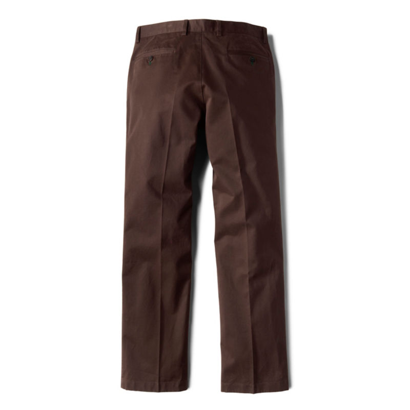Ultimate Khakis Trim Fit Plain-Front Pants - BARK image number 2