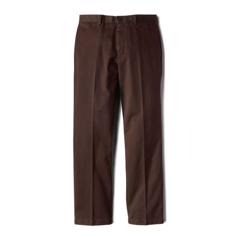 Ultimate Khakis Trim Fit Plain-Front Pants - BARK image number 0