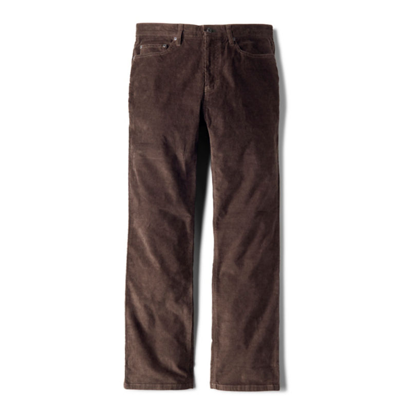 1856 Stretch 5-Pocket Cords - BARK