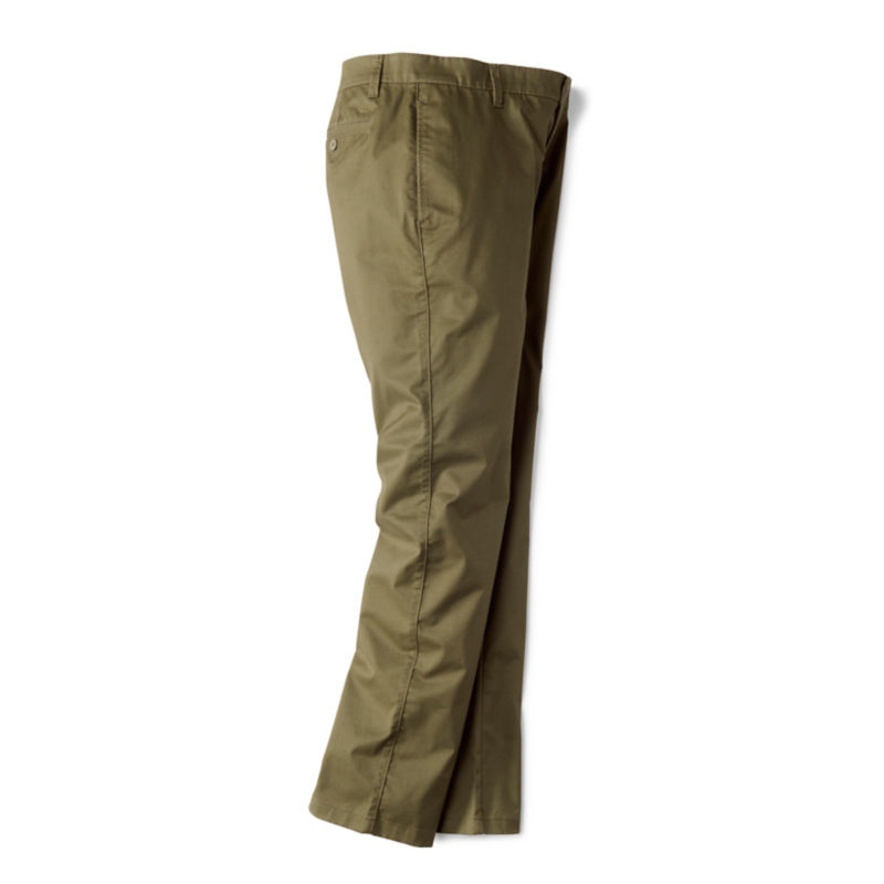 Easy-Care Angler Chinos - TARRAGON image number 1