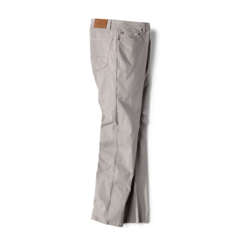 5-Pocket Stretch Twill Pants - TITANIUM image number 5