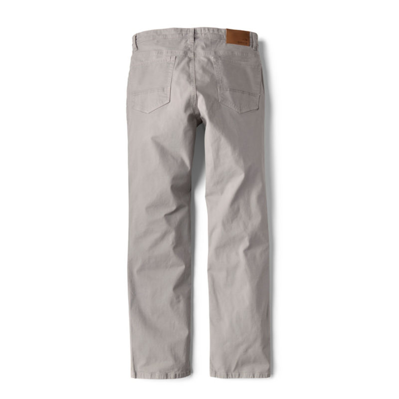 5-Pocket Stretch Twill Pants - TITANIUM image number 6