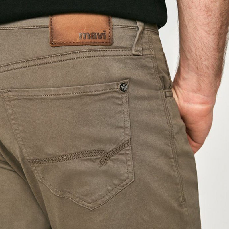 Mavi Matt Twill - OLIVE image number 3