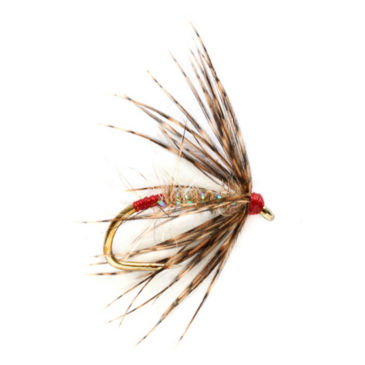 Barbless Super Silk Soft Hackle - PARTRIDGE & RED
