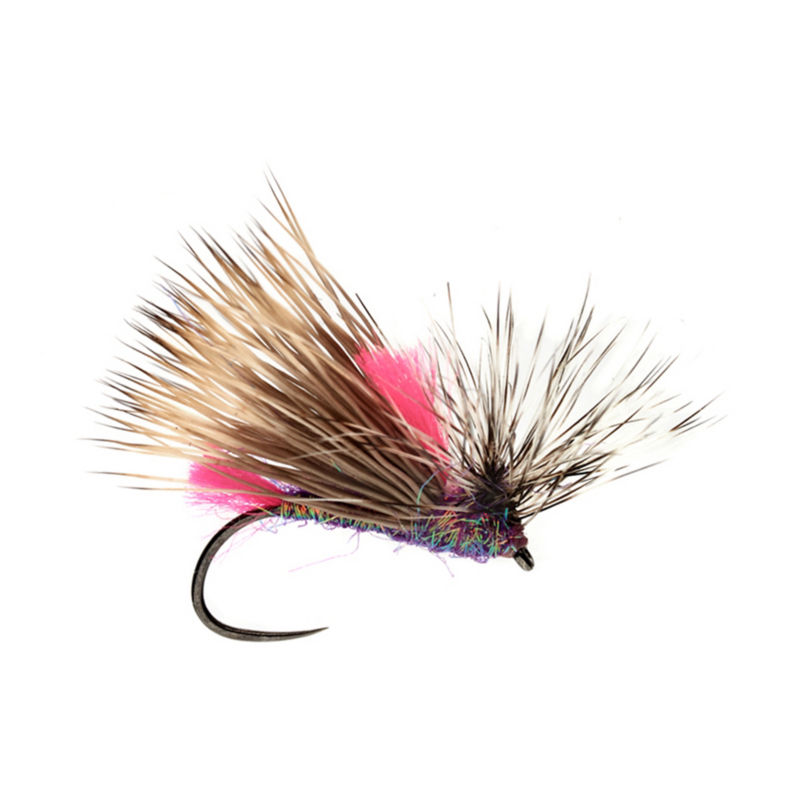Olsen&rsquo;s Barbless Front End Loader Caddis - PURPLE