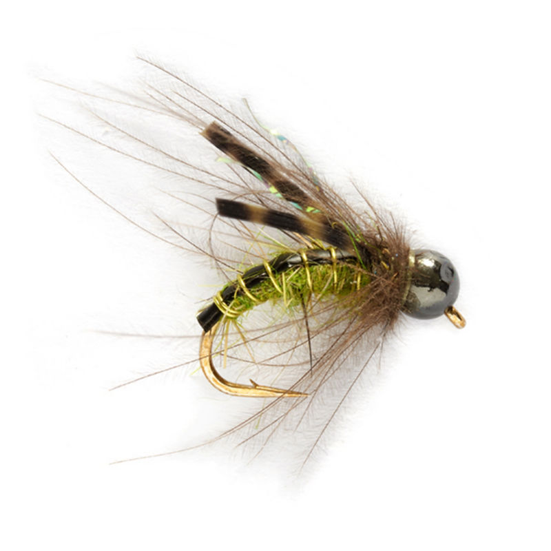 Baltz's CDC Caddis Pupa - OLIVE image number 0
