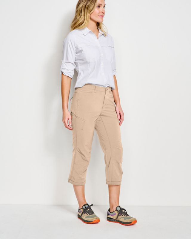 Jackson Quick-Dry Capris - CANYON image number 1