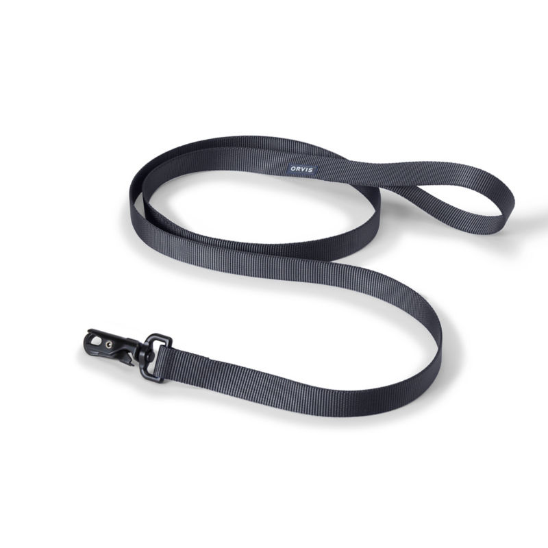 Personalized Side-Release Buckle Collar and Leash - CHARCOAL image number 1