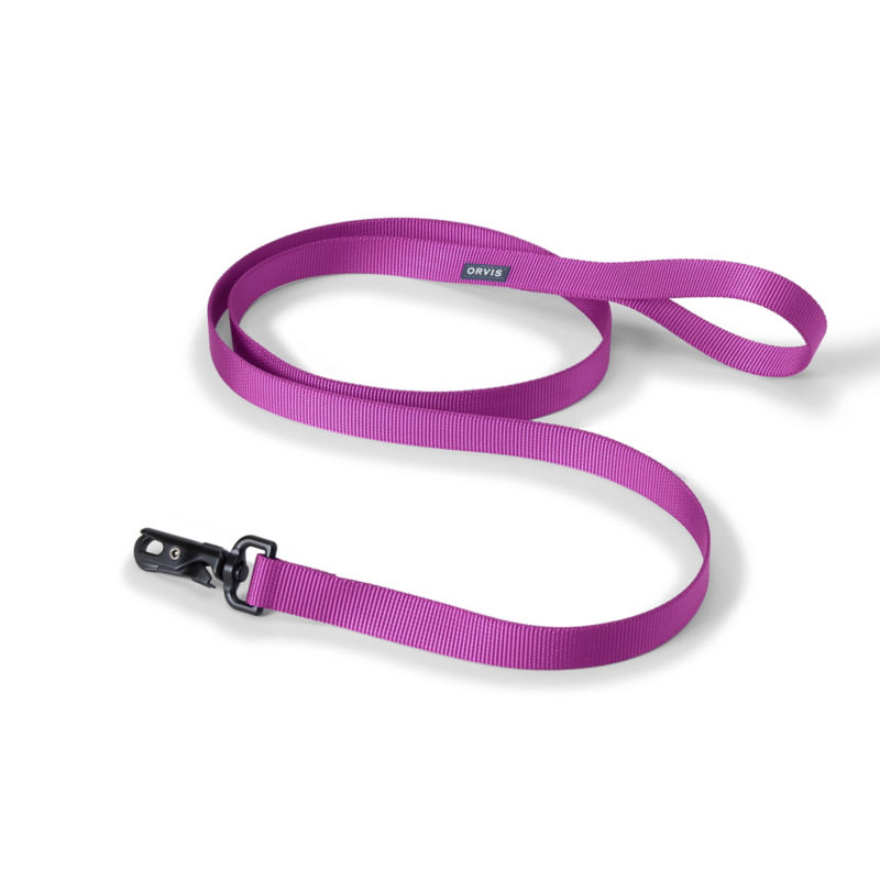 Orvis Woven Dog Leash - ORCHID image number 0