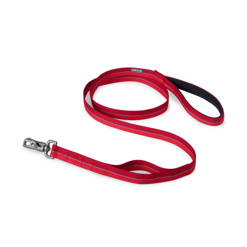 Tough Trail&reg; Woven Dog Leash - RED image number 0