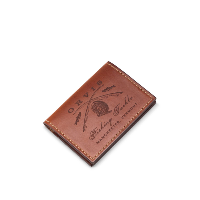 Crossed Rods Bi-Fold Wallet - 