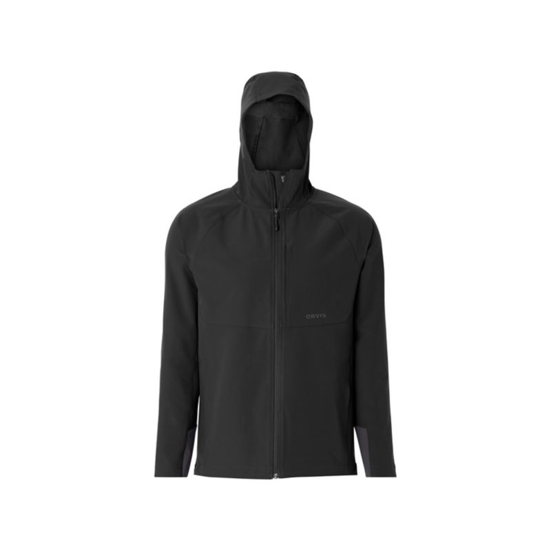 Women&rsquo;s PRO LT Softshell Hoodie - BLACK