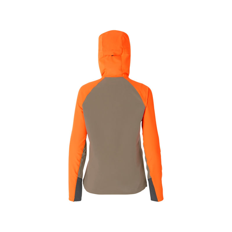 Women&rsquo;s PRO LT Softshell Hoodie - BLAZE DESERT KHAKI image number 1