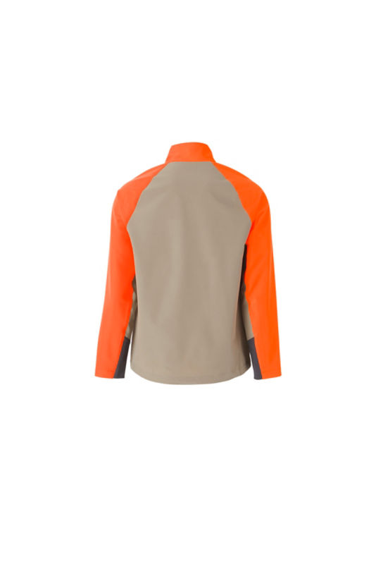 Men&rsquo;s PRO LT Softshell Pullover - TAN/BLAZE image number 1
