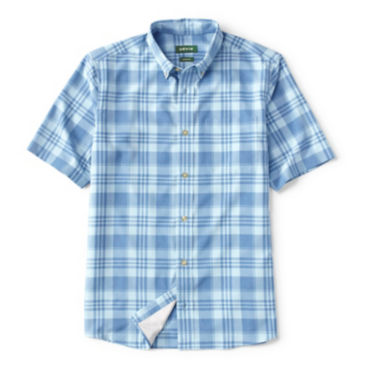 Out-Of-Office Comfort Stretch Short-Sleeved Shirt - NAVY/CLOUD BLUE