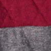 Outdoor Quilted Snap Sweatshirt - RED HEATHER/DARK SLATE