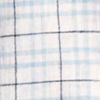 Linen Plaid Short-Sleeved Shirt - WHITE/CLOUD BLUE