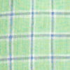 Linen Plaid Long-Sleeved Shirt - FERN