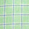 Linen Plaid Long-Sleeved Shirt - FERN