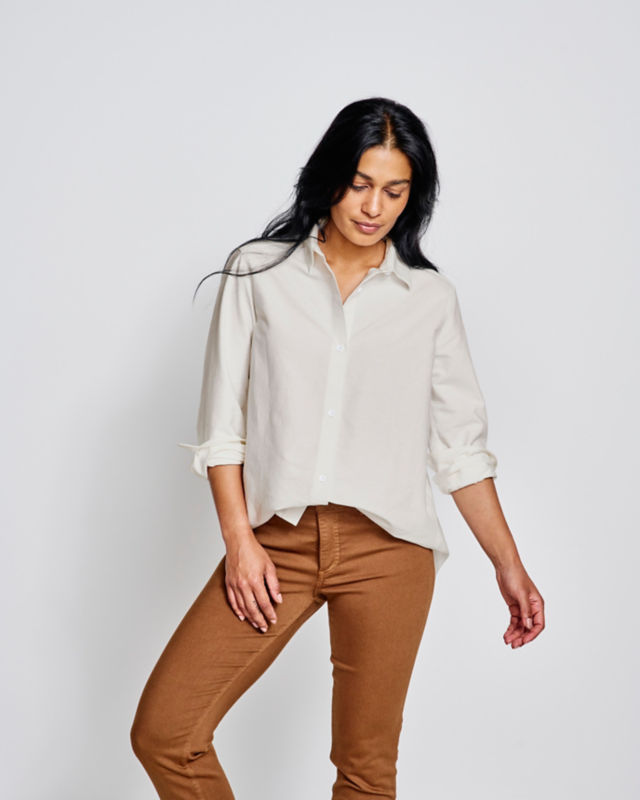 Everyday Boyfriend Shirt - WHITE image number 3