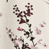 Washable Printed Silk Long-Sleeved Shirt - SNOW/MAUVE DOGWOOD