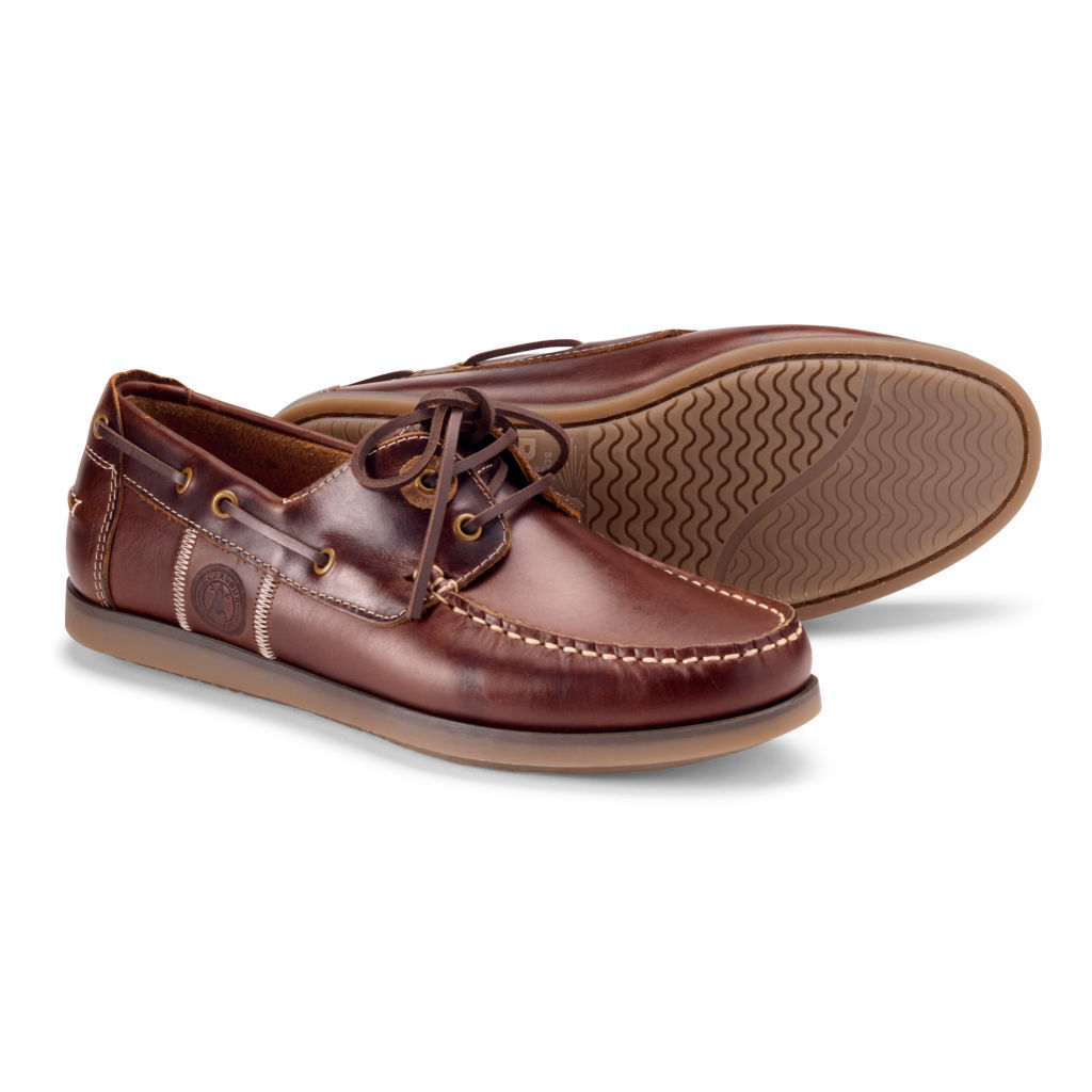 Barbour® Wake Boat Shoes - MAHOGANY image number 0