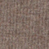 Ribbed Henley Long-Sleeved Tee - MUSHROOM HEATHER