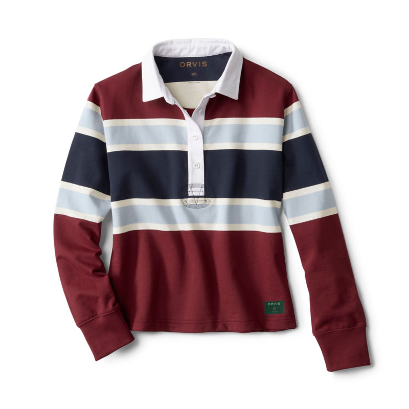 Maple Rugby Long-Sleeved Shirt - JAM PLACED STRIPE