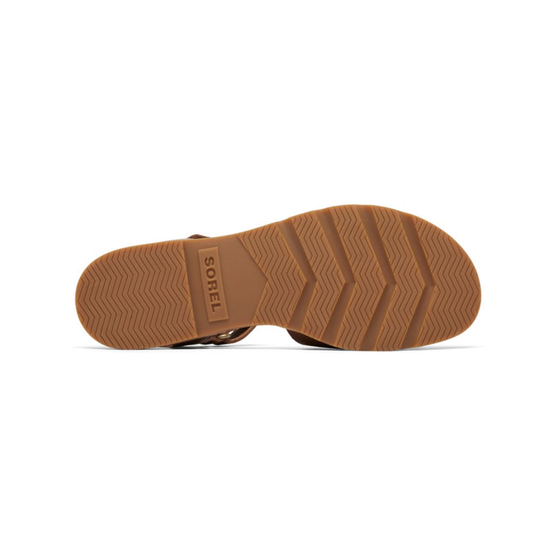 Sorel&reg; Ella III Ankle Strap Sandals - VELVET TAN image number 5