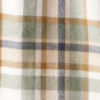 Lodge Flannel Shirt - SNOW ALOE PLAID