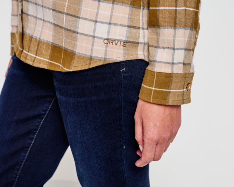 Lodge Flannel Shirt - FIELD KHAKI PLAID image number 3