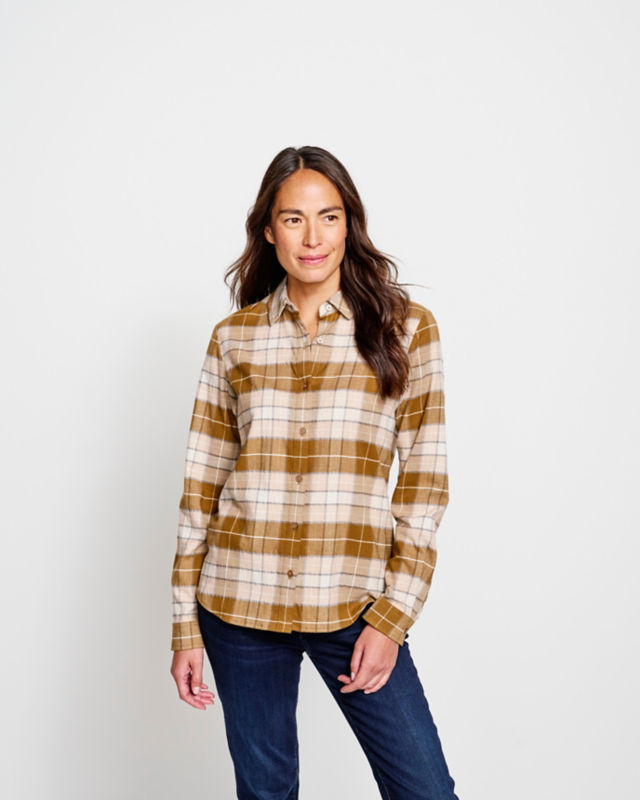 Lodge Flannel Shirt - FIELD KHAKI PLAID
